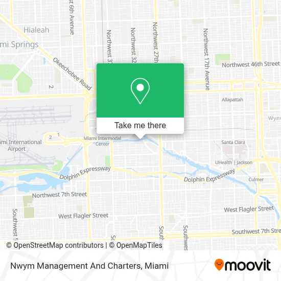 Nwym Management And Charters map
