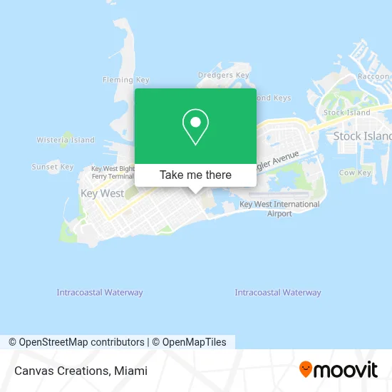 Canvas Creations map