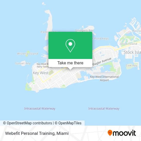 Webefit Personal Training map