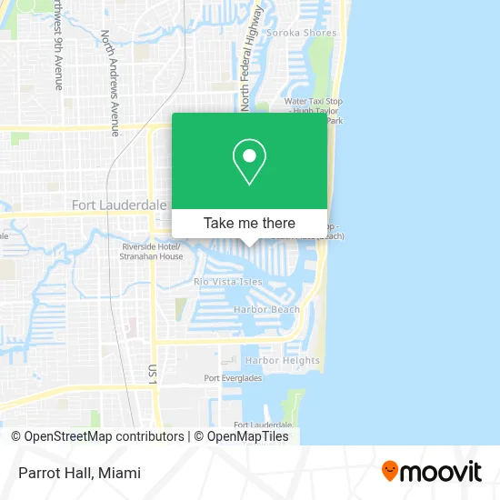 Parrot Hall map