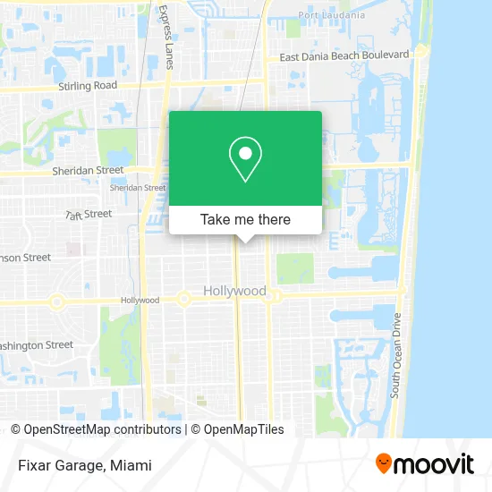 Fixar Garage map