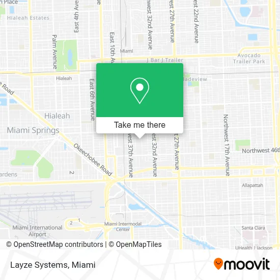 Layze Systems map