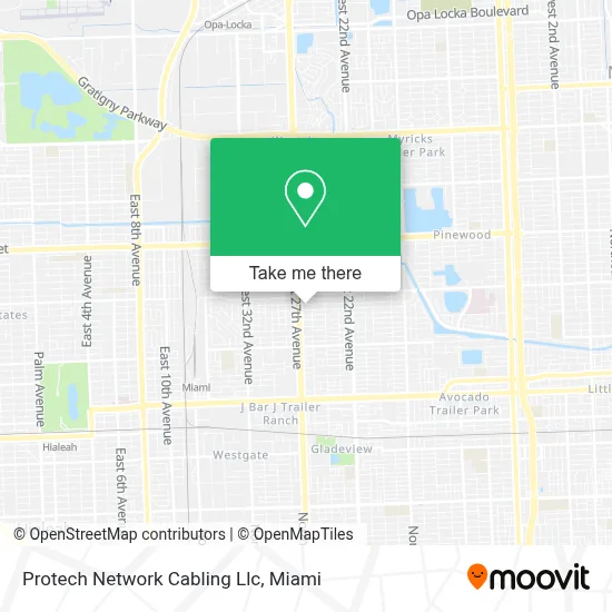 Protech Network Cabling Llc map