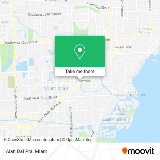 Alan Dal Pra map