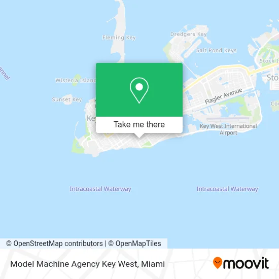 Model Machine Agency Key West map