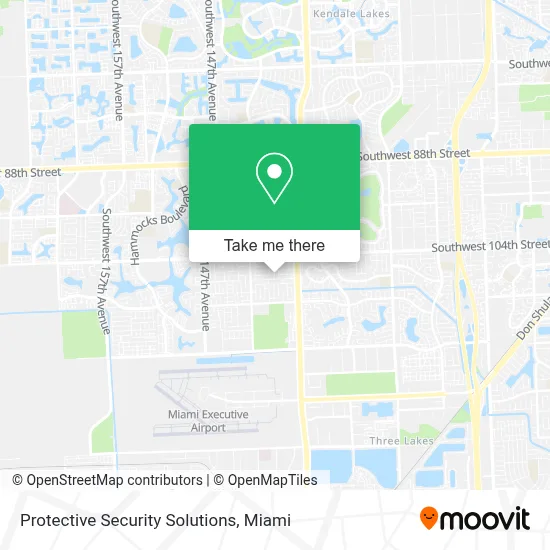 Protective Security Solutions map