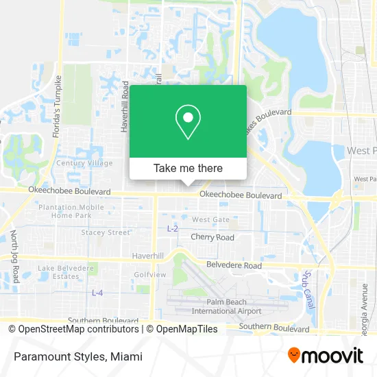 Paramount Styles map