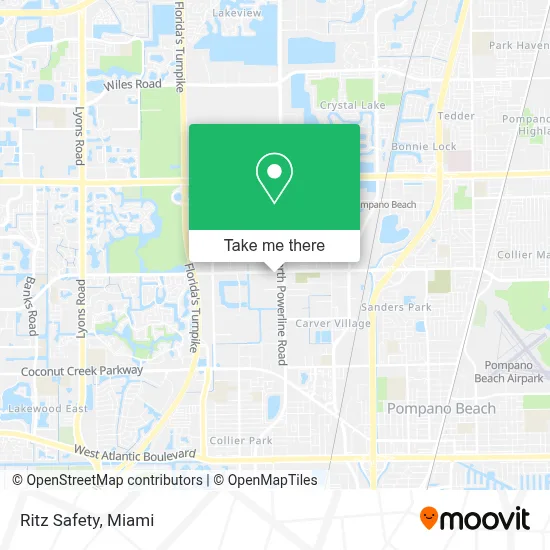 Ritz Safety map