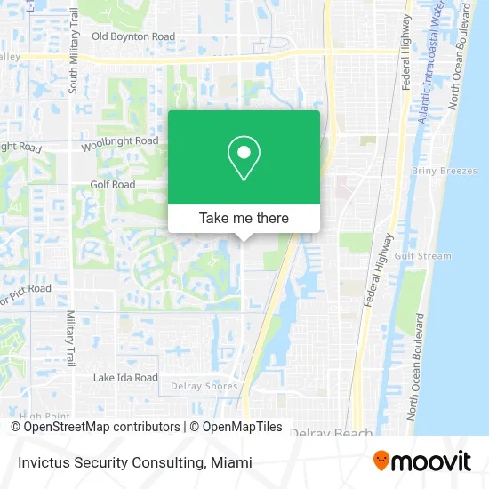 Invictus Security Consulting map