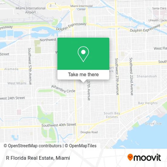 R Florida Real Estate map