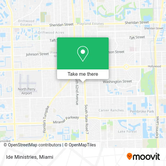 Ide Ministries map