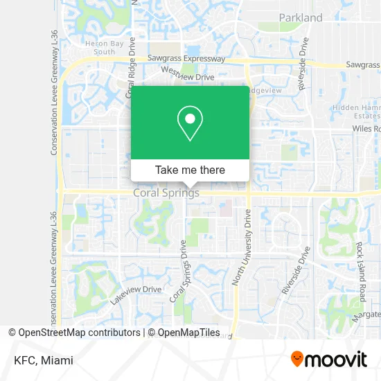 Kfc map