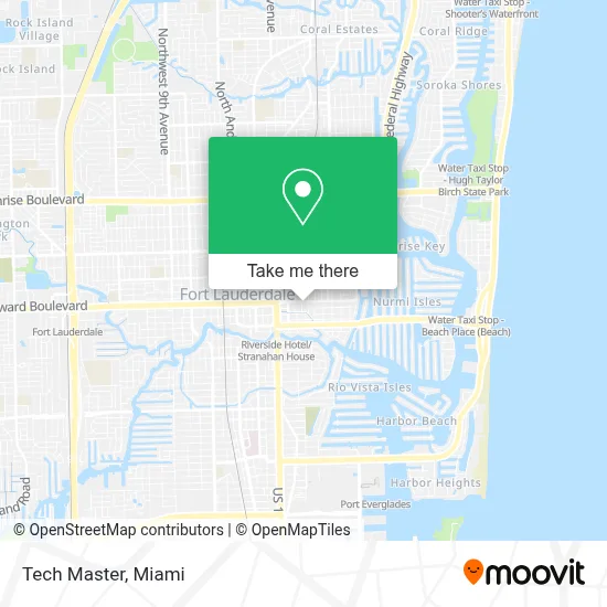 Tech Master map