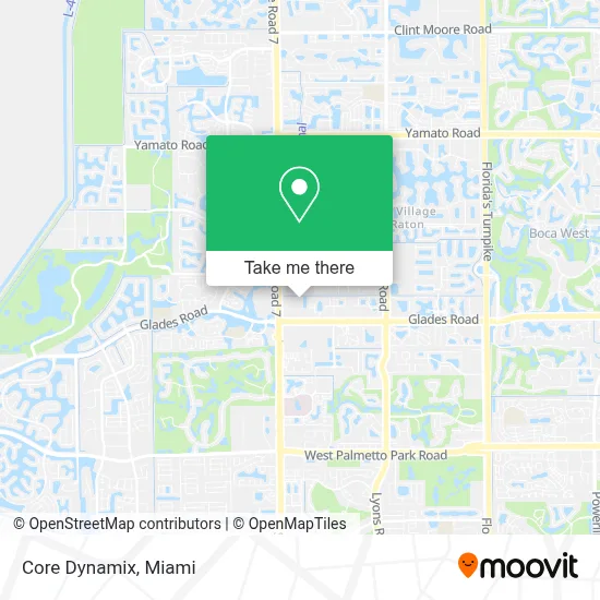 Core Dynamix map