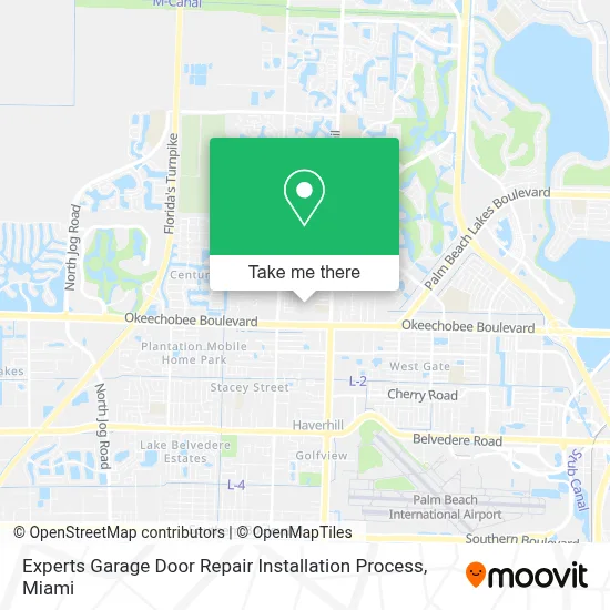 Experts Garage Door Repair Installation Process map