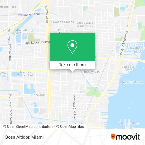 Boss Altidor map