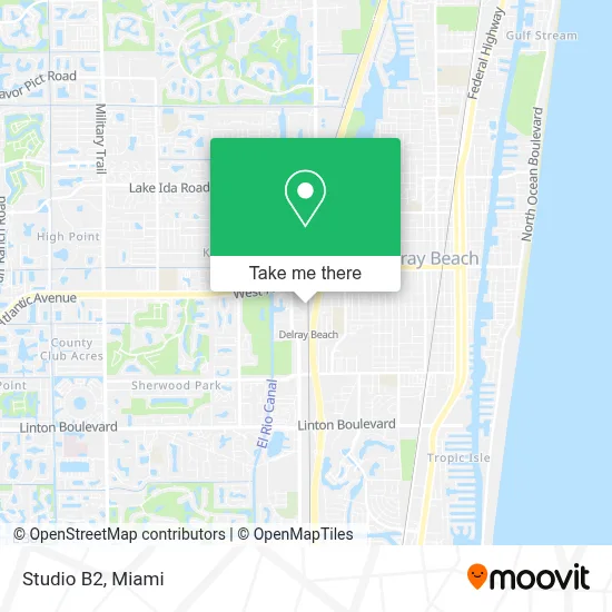 Studio B2 map