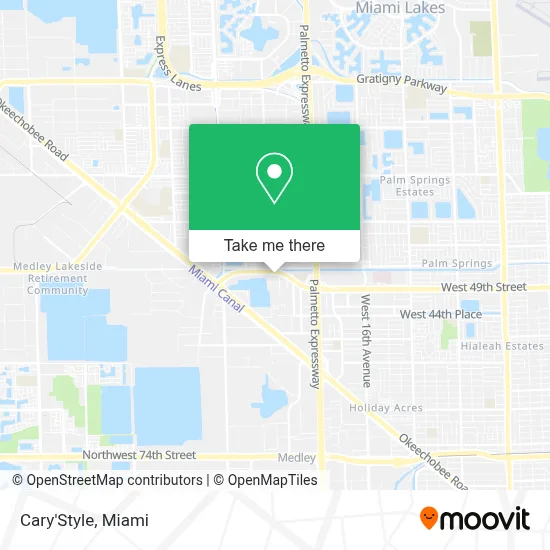 Cary'Style map