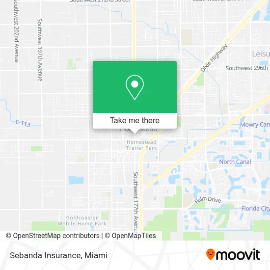 Sebanda Insurance map