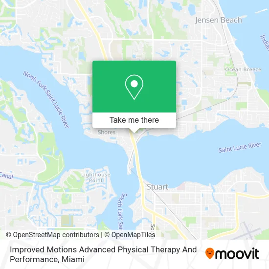 Improved Motions Advanced Physical Therapy And Performance map
