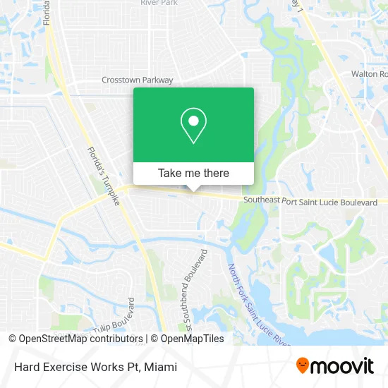 Hard Exercise Works Pt map