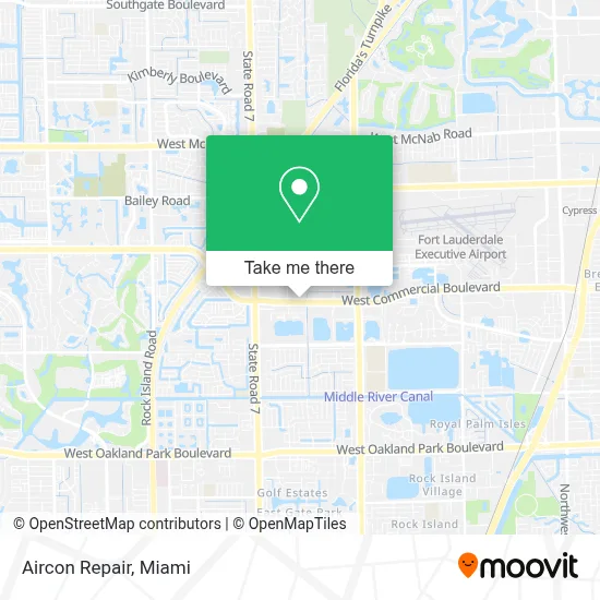 Aircon Repair map