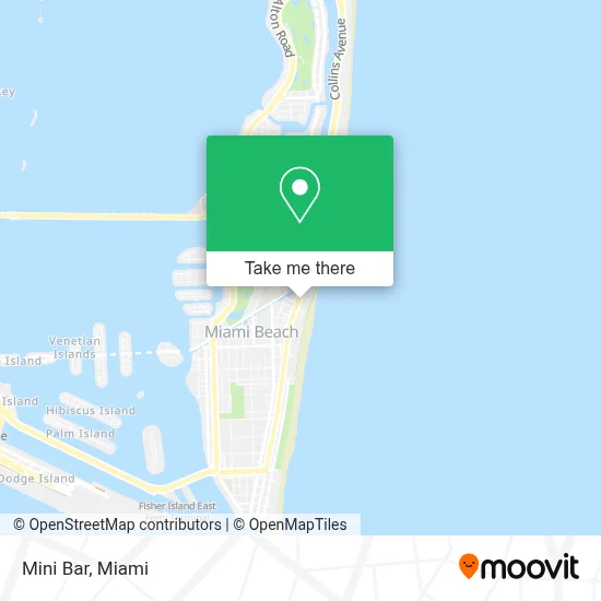 Mini Bar map