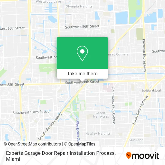Experts Garage Door Repair Installation Process map