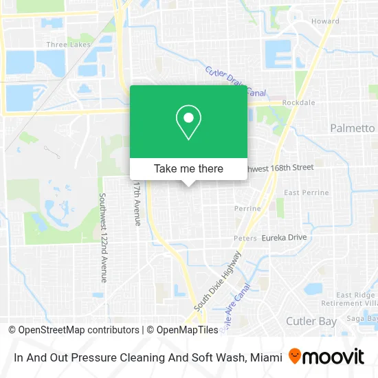 In And Out Pressure Cleaning And Soft Wash map