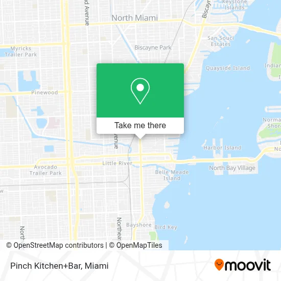 Pinch Kitchen+Bar map