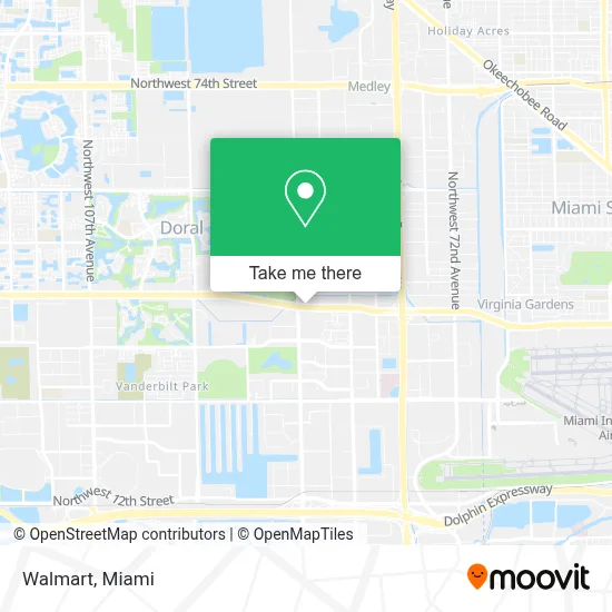 Walmart map