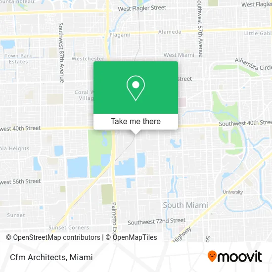 Cfm Architects map