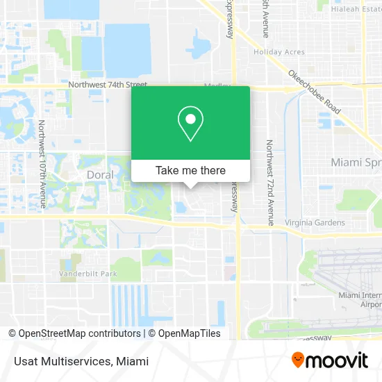 Usat Multiservices map