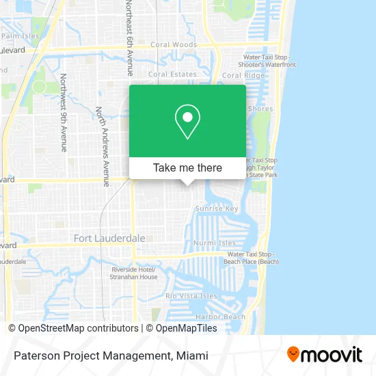 Paterson Project Management map