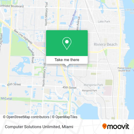 Computer Solutions Unlimited map
