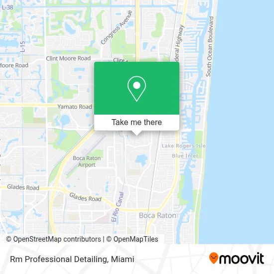 Rm Professional Detailing map