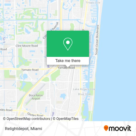 Relightdepot map