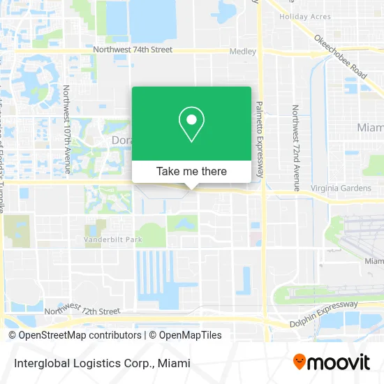 Interglobal Logistics Corp. map