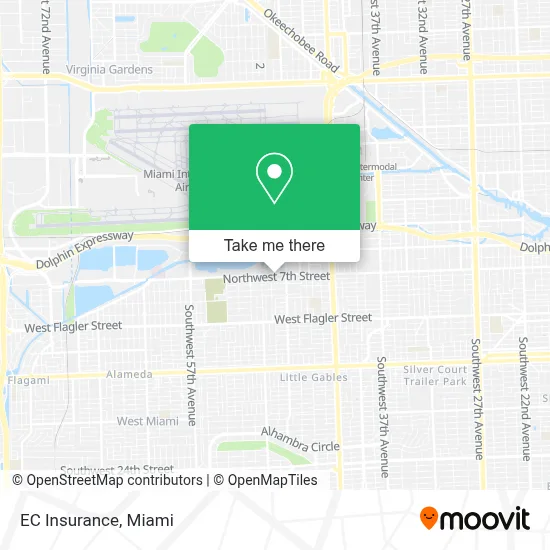 EC Insurance map