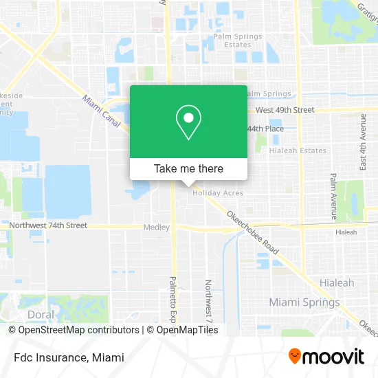 Fdc Insurance map