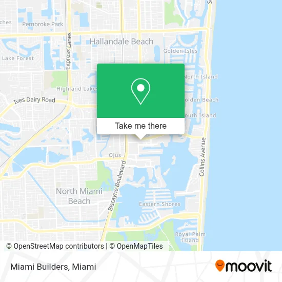 Miami Builders map