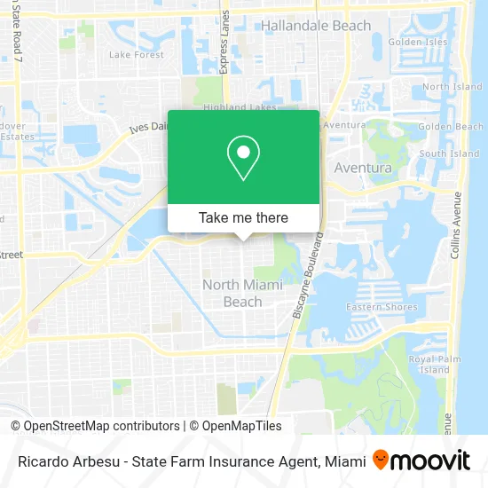 Ricardo Arbesu - State Farm Insurance Agent map