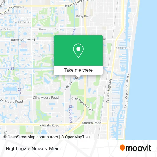 Nightingale Nurses map