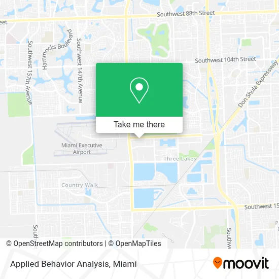 Applied Behavior Analysis map