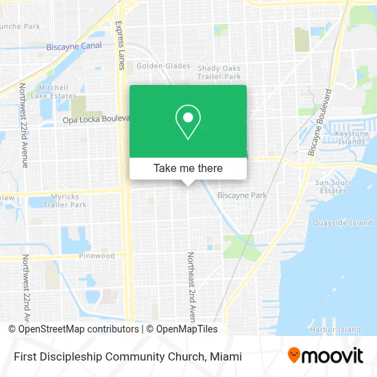 First Discipleship Community Church map