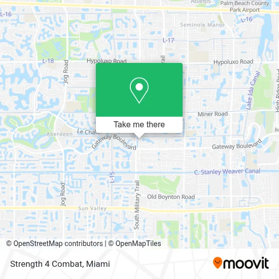 Strength 4 Combat map