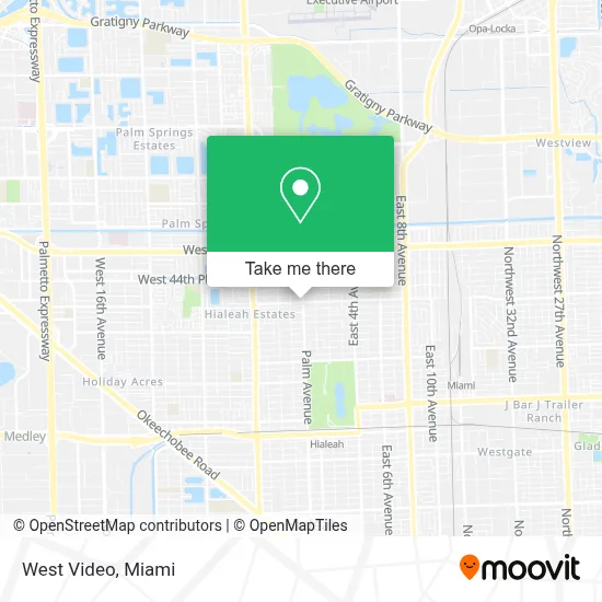 West Video map