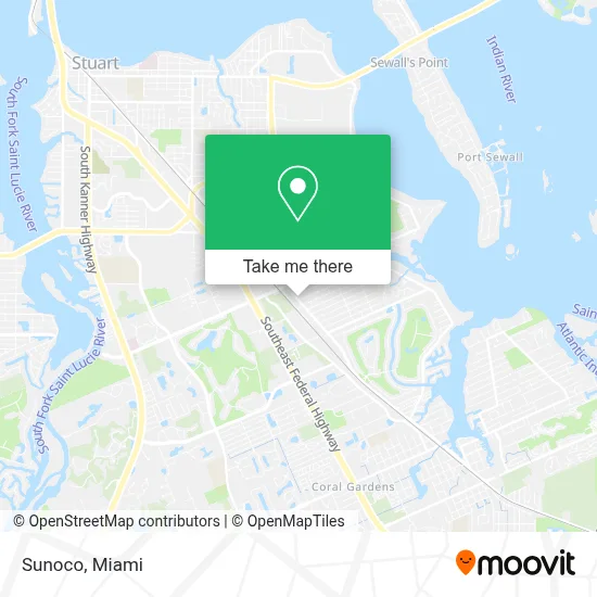Sunoco map