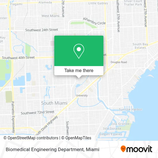 Biomedical Engineering Department map