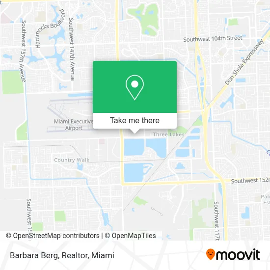 Barbara Berg, Realtor map